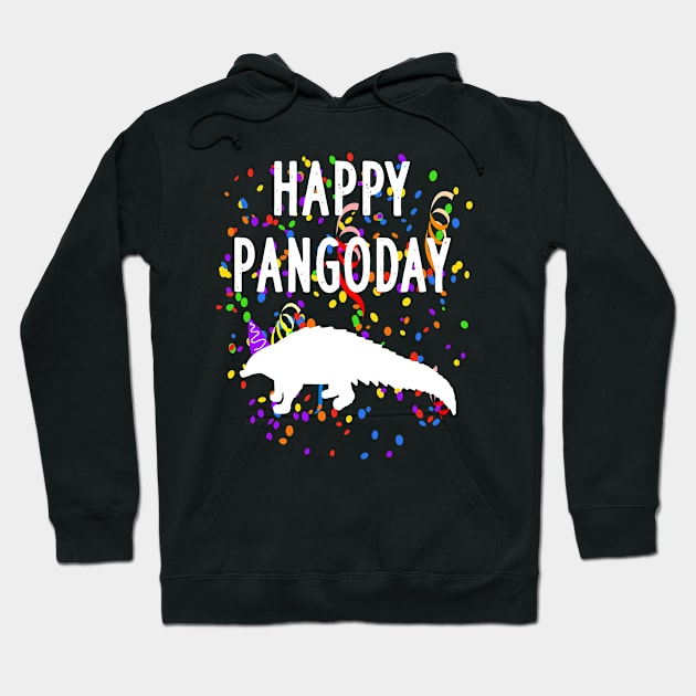 Pangolin Rescue Love Happy Pangoday Respect Hoodie by FindYourFavouriteDesign